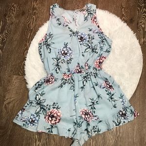 Show Me Your MuMu Floral Romper